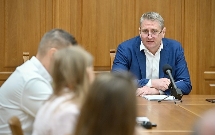 Vágner Ákos sajtótájékoztatója a városi cégek átvilágításáról