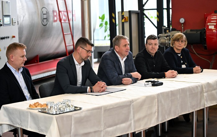 Nyertes DIMOP-pályázat bejelentése sajtótájékoztatón