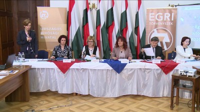 Sikeres évet zárt a törvényszék